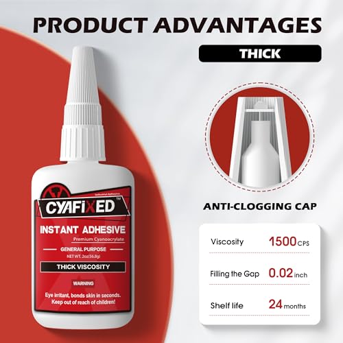 4 oz. Thick Viscosity CA Glue S79363