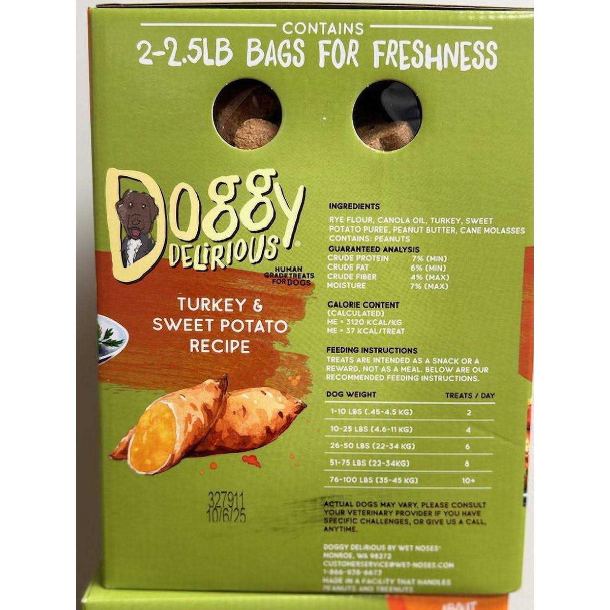 Turkey and Sweet Potato Flavor Dog Treats U697579