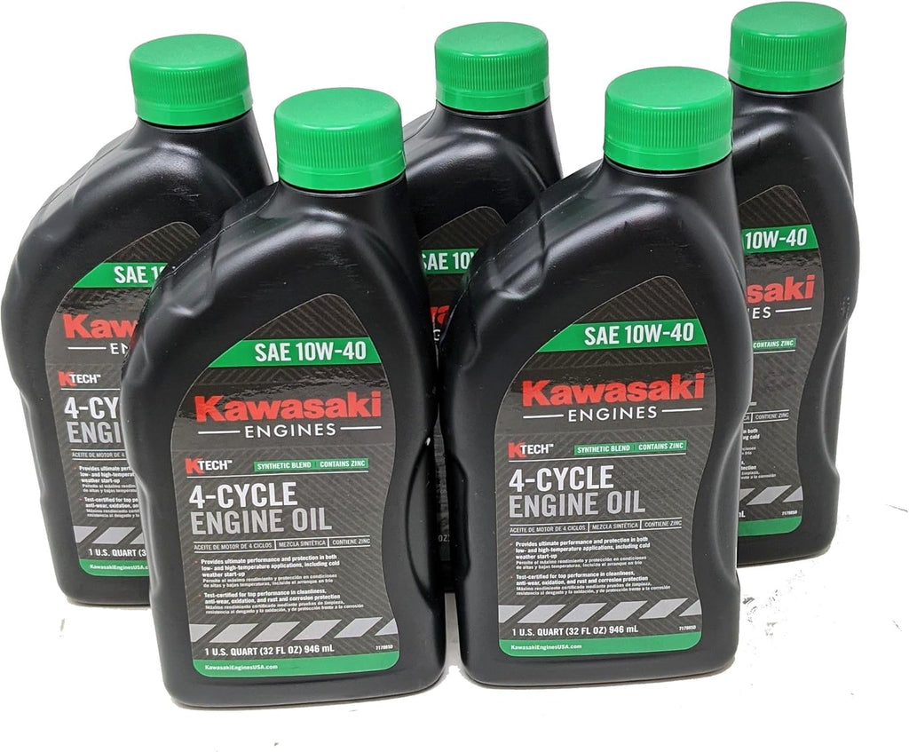 Pack of 5 SAE 10W-40 4-Cycle Engine Oil B77435