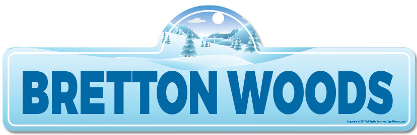 Skiing Skier Snowboarder Décor Street Sign J1182