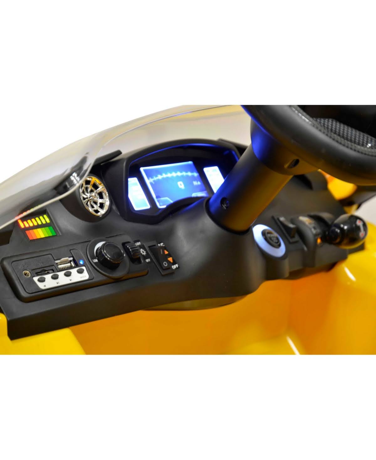 Orange McLaren P1 12V Ride On Car F470