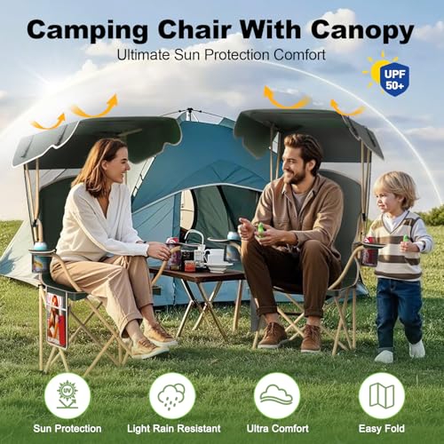 Portable Camping Chair with Canopy R795
