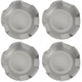 Silver Wheel Covers (Pack of 4) M5350