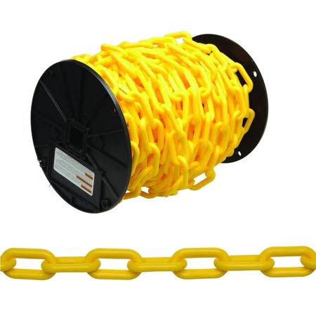 White Plastic Chain, 60 Foot C483277