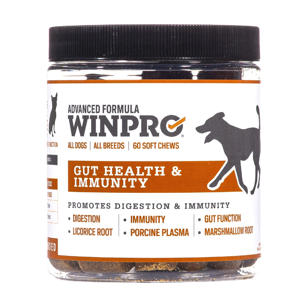 Dog Gut Health Supplement Chews 60 Count P521