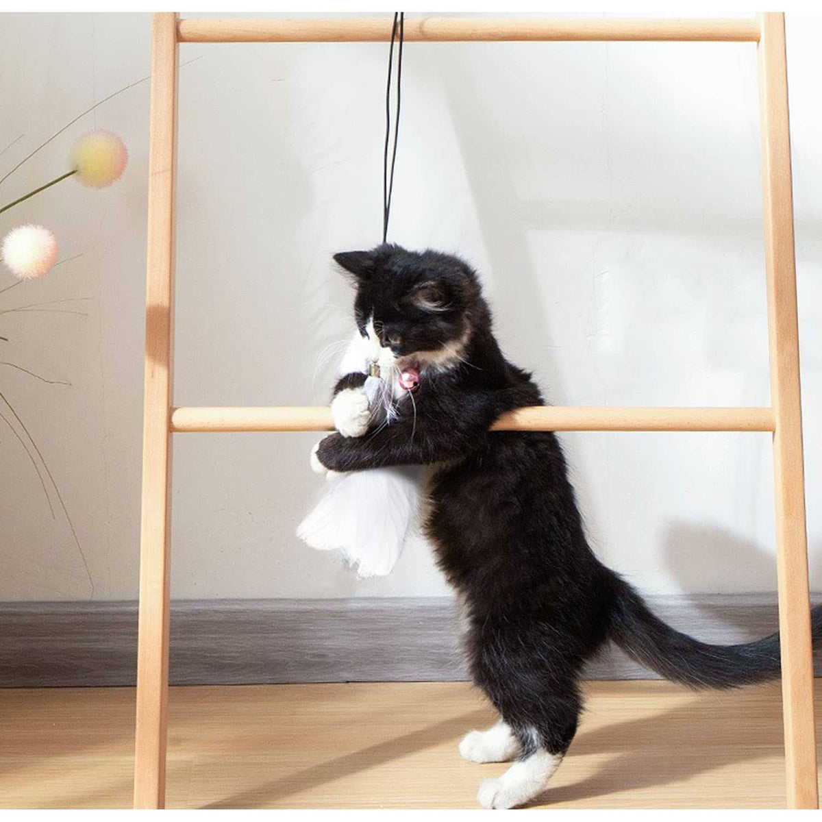 Feather Cat Toys 7PCS Refills with Bell N381