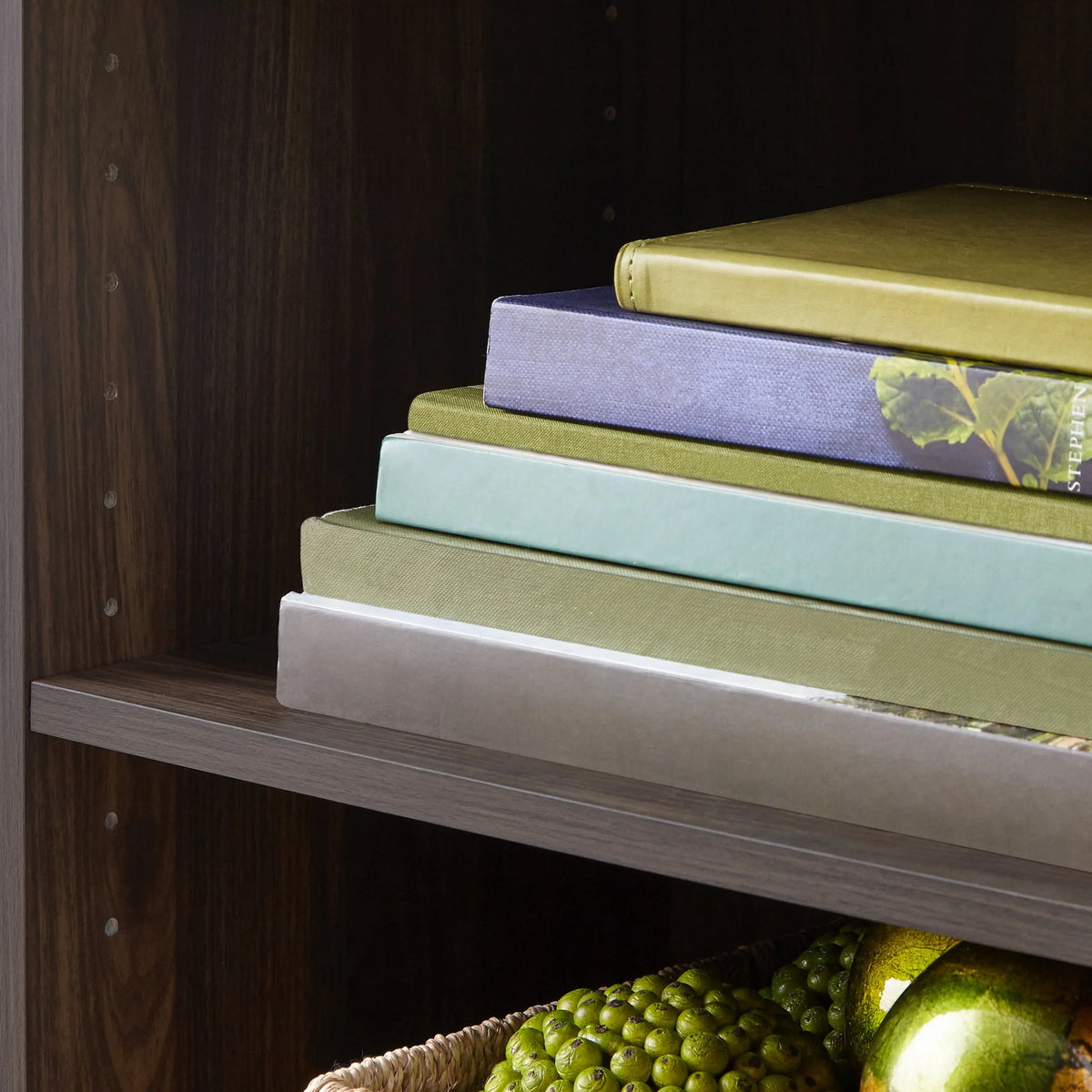 3-Shelf Bookcase with Adjustable Shelves V312
