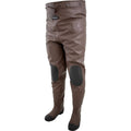 Chest Wader - Lug Sole, Size 11, Brown Q22516