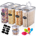Airtight Plastic Food Storage Containers with Lids W9086