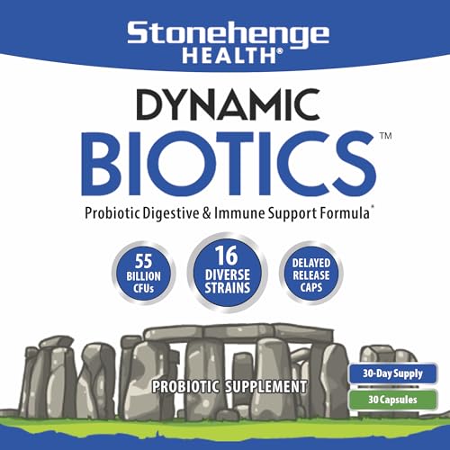 Probiotics 55 Billion CFU 16 Strains Delayed Release Veggie Capsule U193453