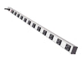 120V 12 Outlet Vertical Metal Rackmount Power Strip V833153