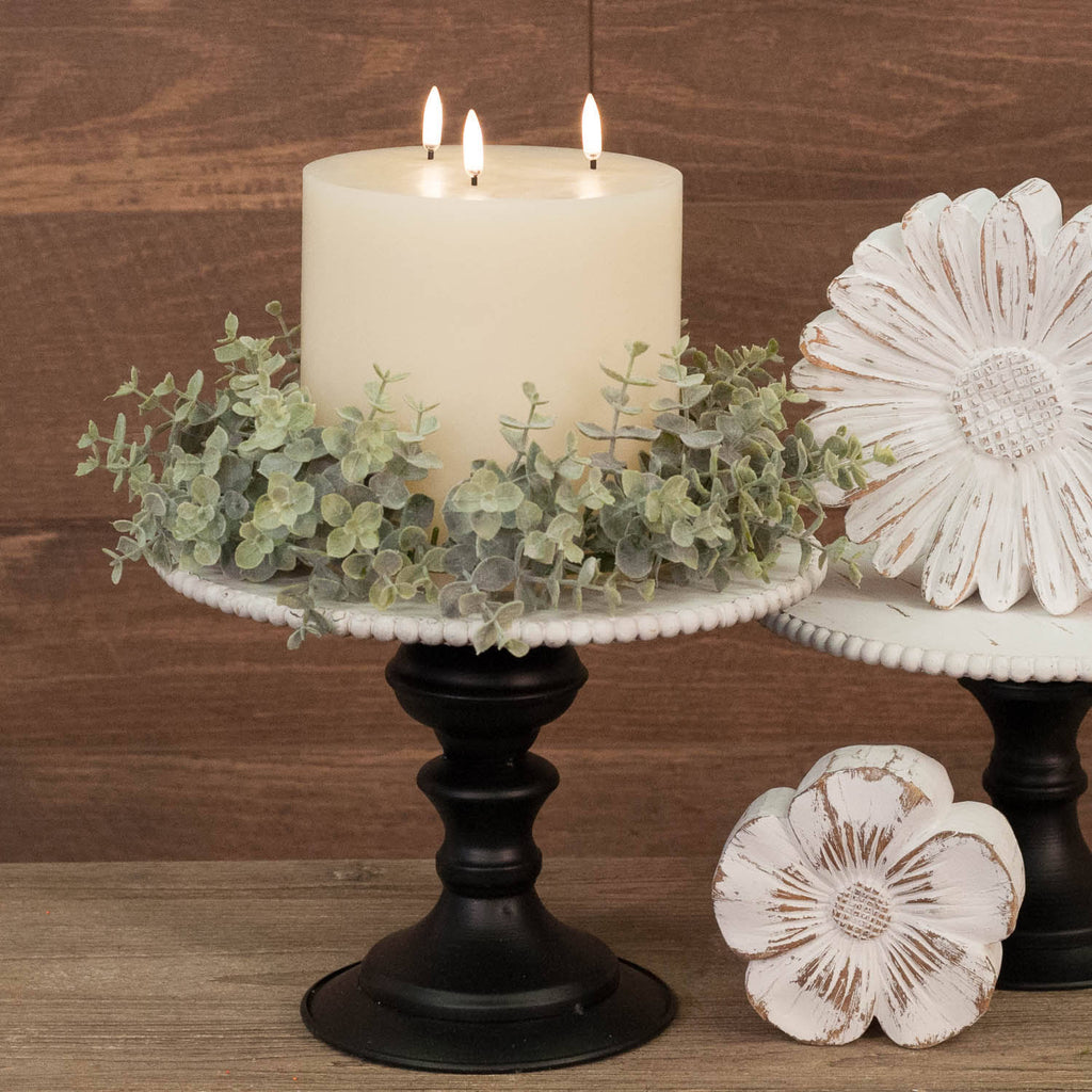 Ivory Triflame Candle J783934
