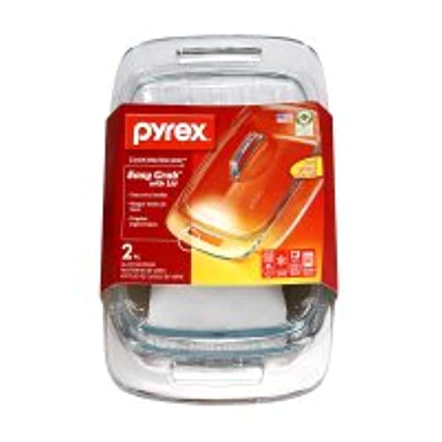 2-Qt Glass Casserole Dish with Lid F475754