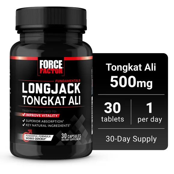 Tongkat Ali 500mg Supplement 30 Capsules I27919