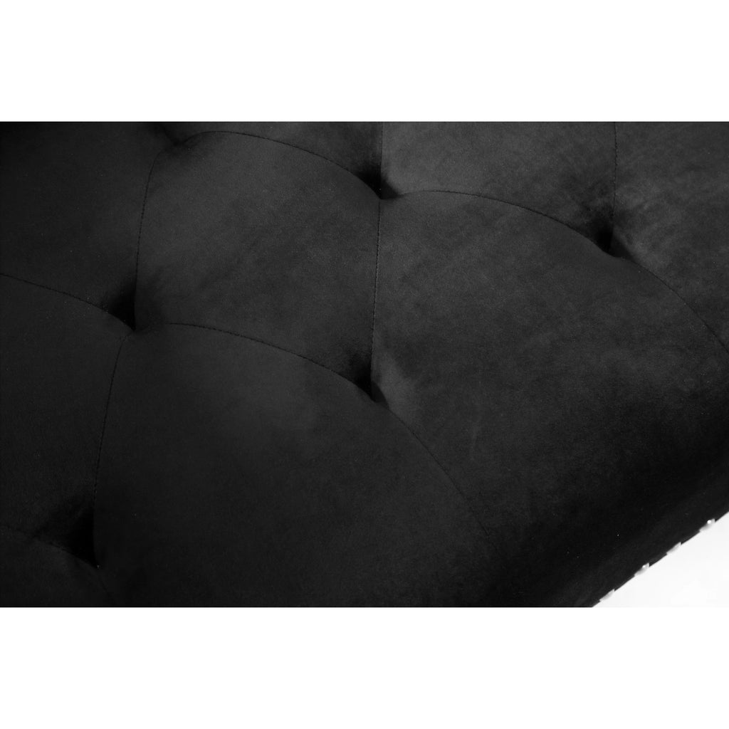 Velvet Convertible Sleeper Sectional Sofa Y311132