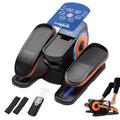 Ellipse Leg Exerciser with 12 Adjustable Speed, Remote Control & Non-Slip Foot Straps U887436