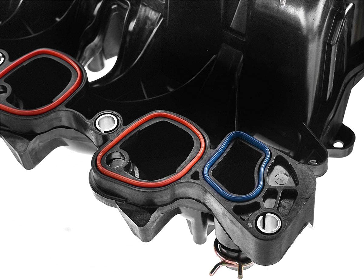 Upper Intake Manifold with Thermostat Compatible with Ford Crown Victoria Mustang Thunderbird Town Car Mercury Grand Marquis Cougar 1996-2000 V8 4.6L Y268569