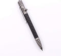 Titanium Tactical Pen with Glass Breaker Tool, Bolt Action Pen in Carbon Fiber barrel N448052