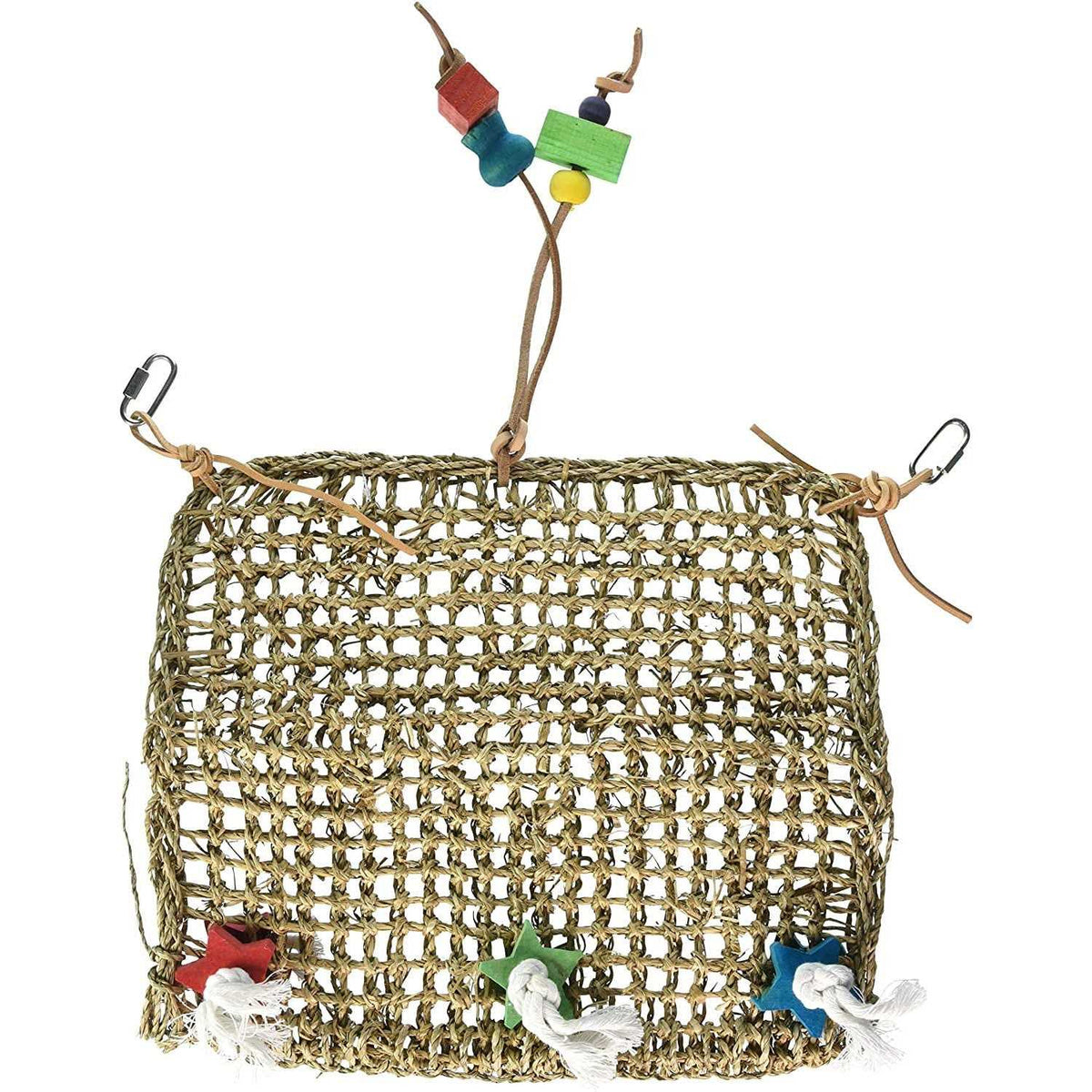 Natural Weave Bird Cage Climbing Exerciser I379