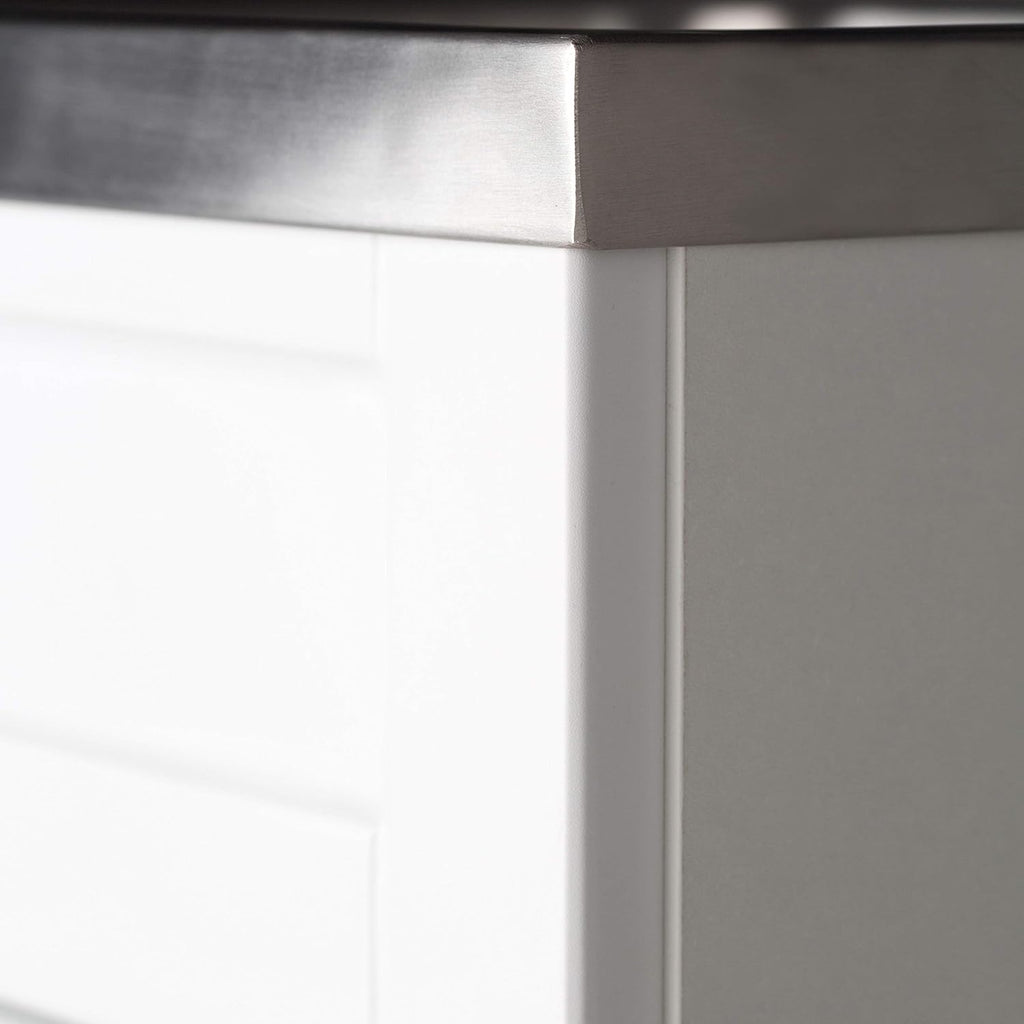 24 inch Laundry Cabinet with Faucet and Stainless Steel Sink L7179