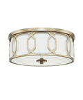 3-Light Flush Mount Winter Gold S585