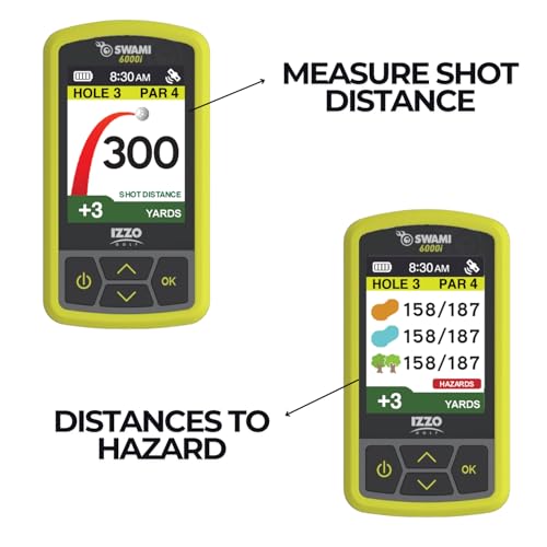 Handheld Golf GPS Water-Resistant Color Display O2095