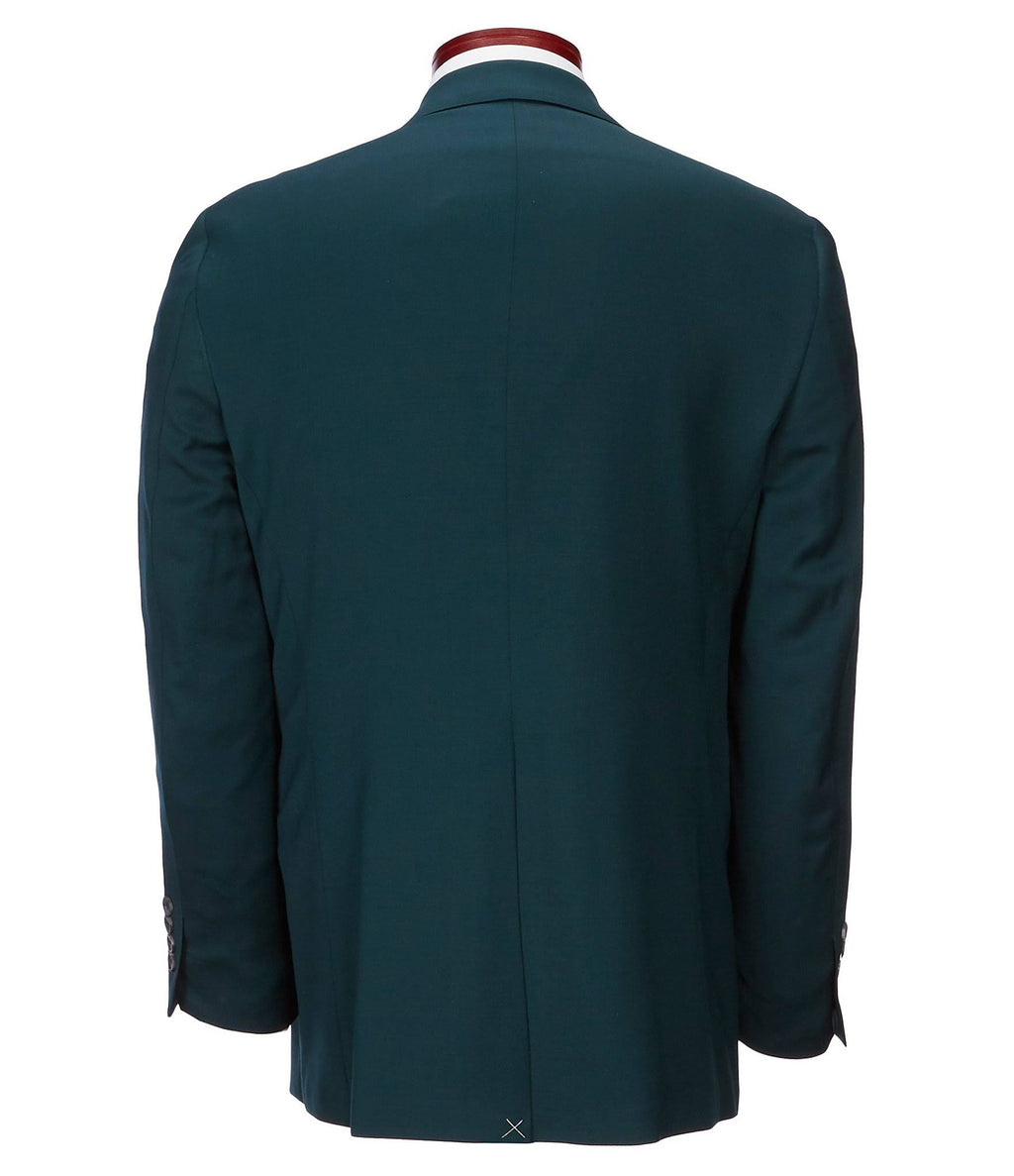 Classic Fit Solid Wool Blend Sportcoat - 50 Long I611744