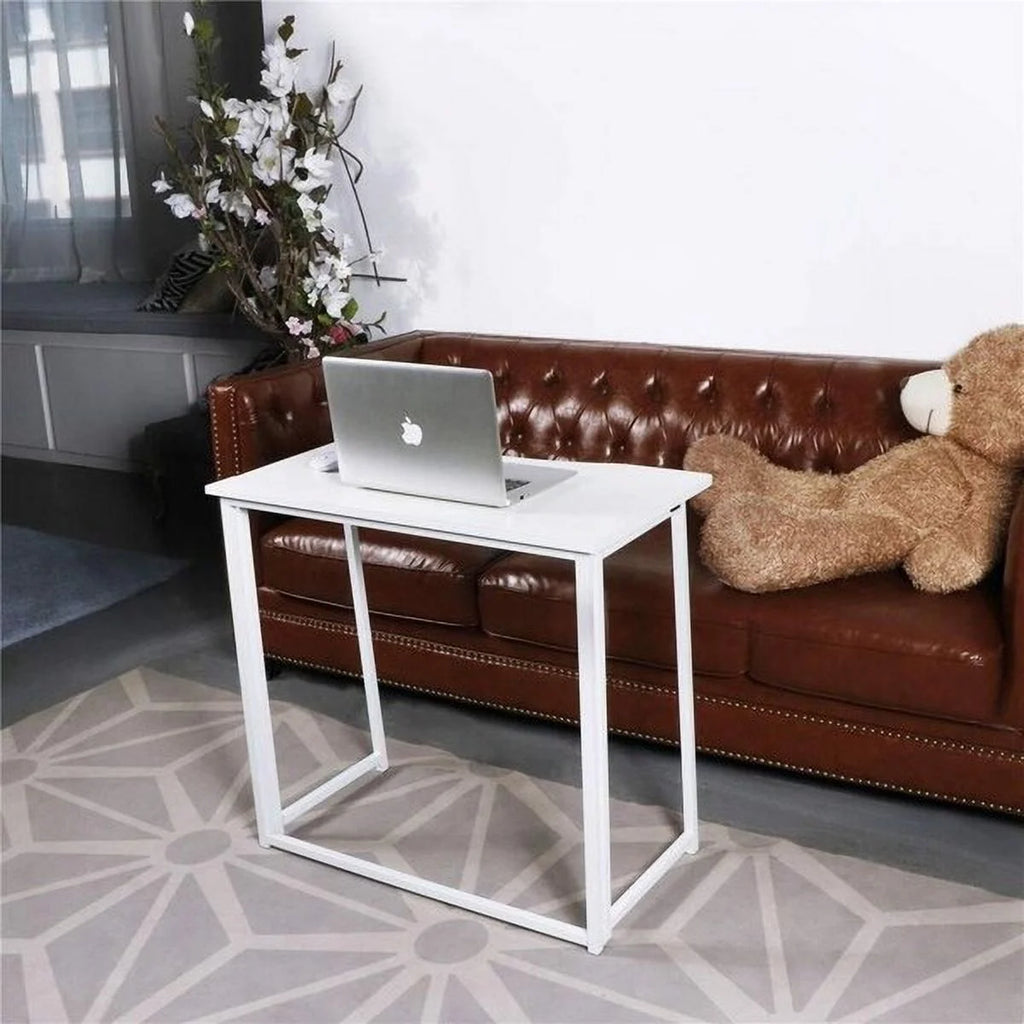 Folding White Office Desk C939