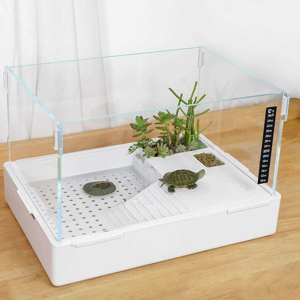 Turtle Tank with Adjustable Water Pump Filter L6168