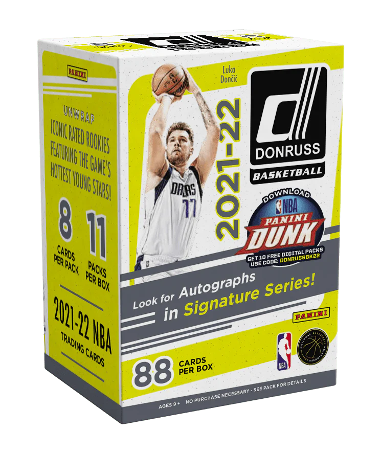 Panini Donruss Basketball Value Box J424
