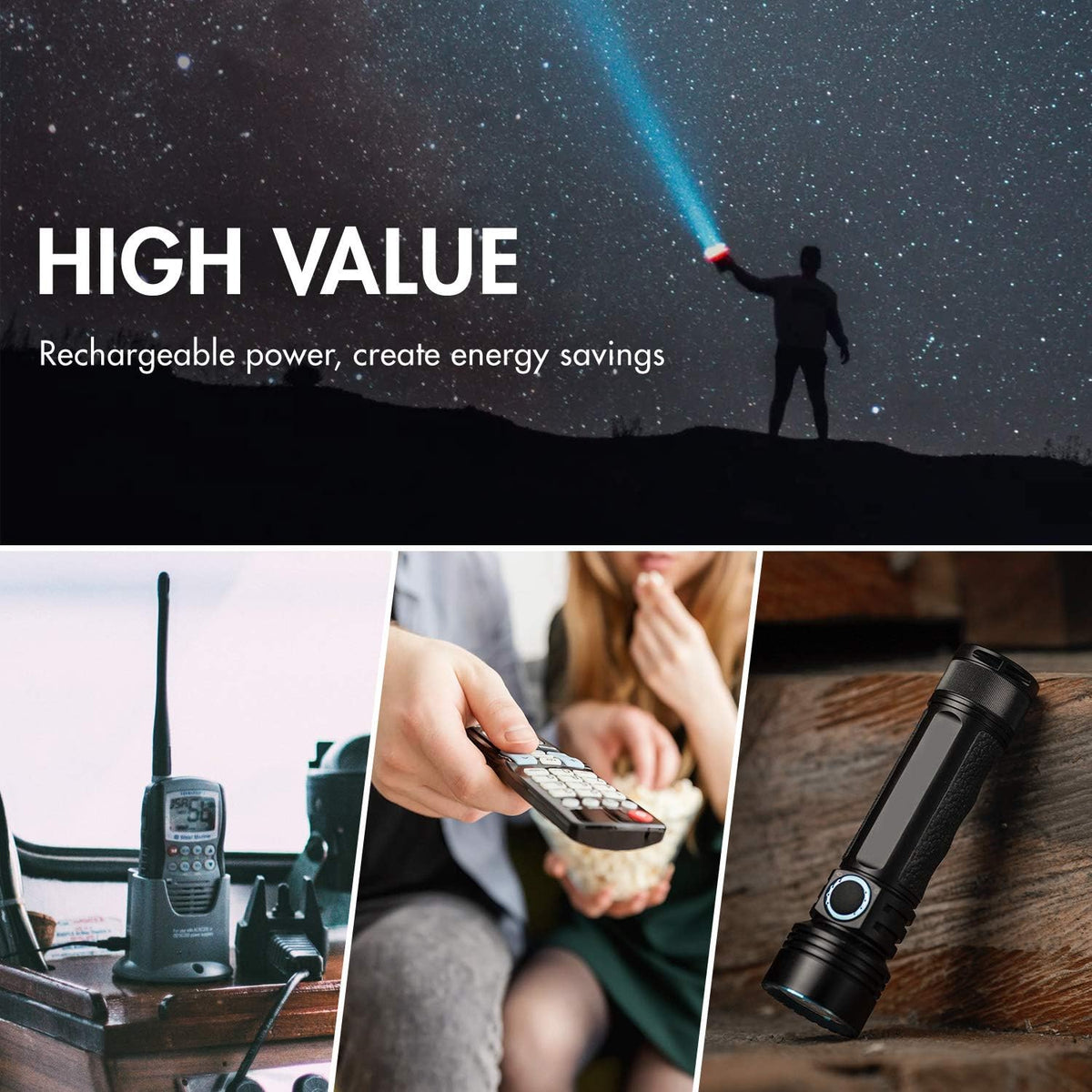 C Size 1.2V 5000mAh NiMH Rechargeable Battery 48 Pack H25719
