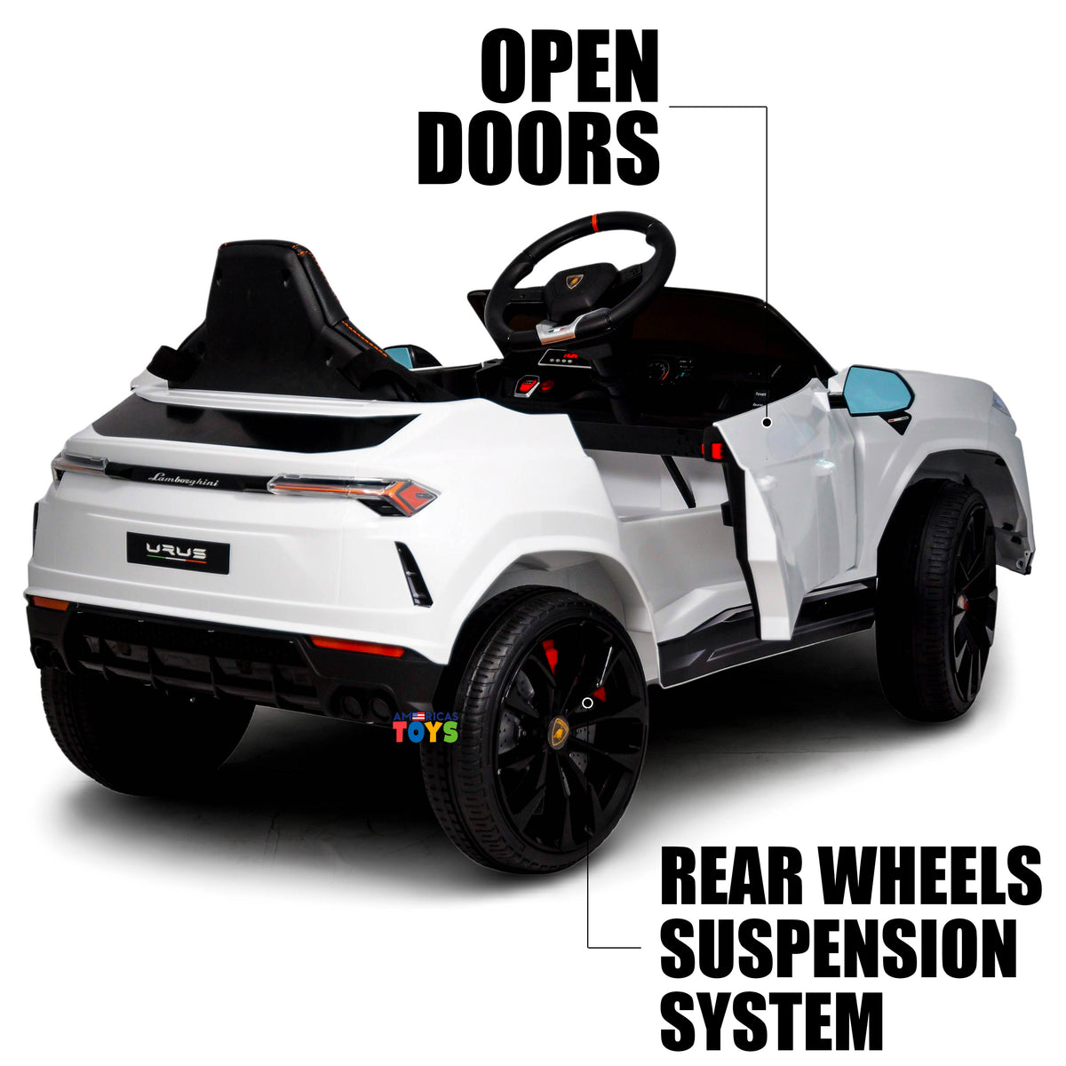 12V Powered Ride on Car with Remote Control A4641