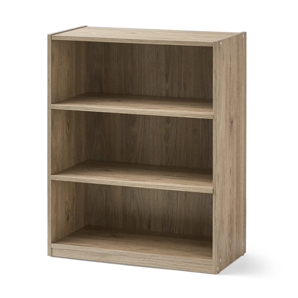 3-Shelf Bookcase with Adjustable Shelves V312