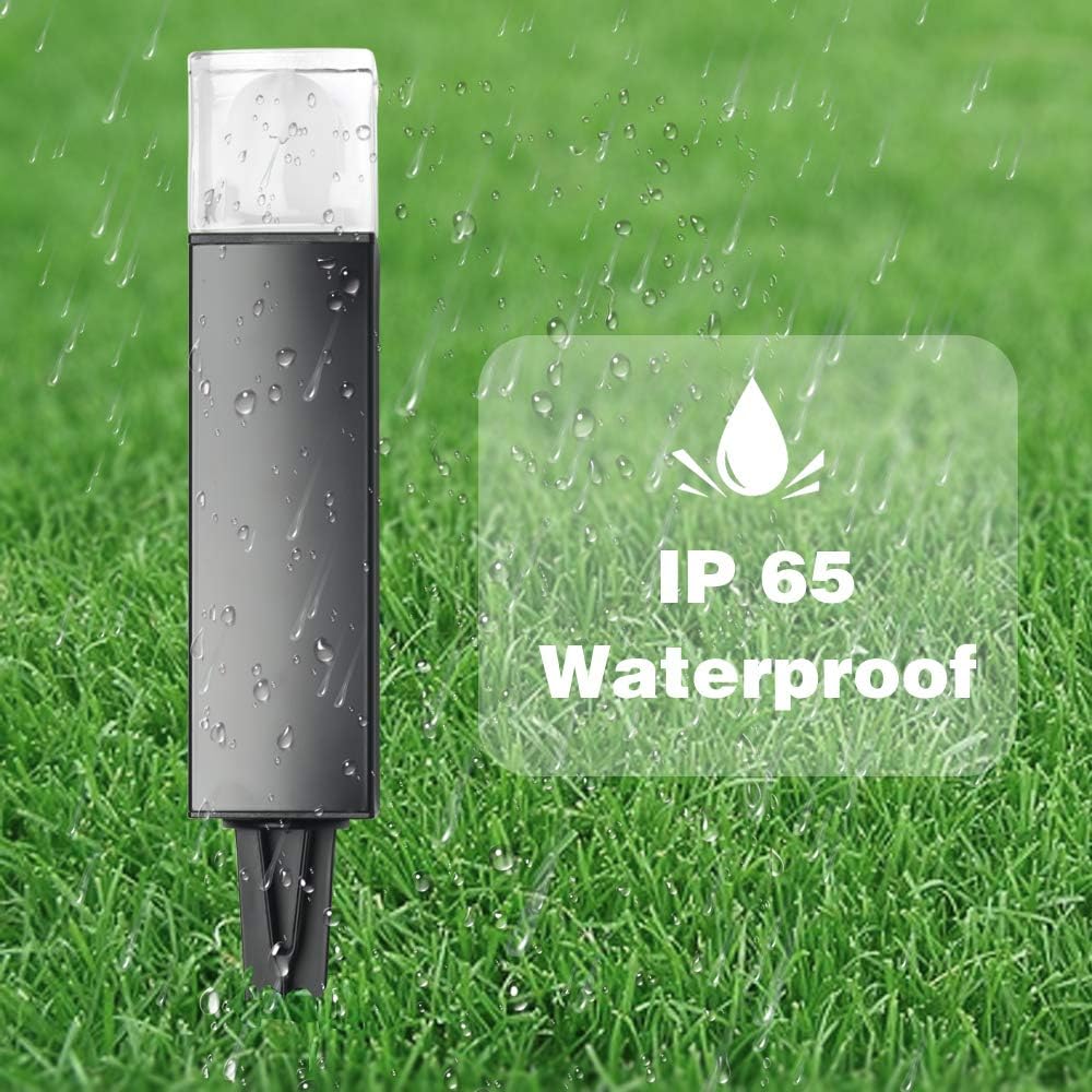 Low Voltage Waterproof Aluminum 12V 3W 3000K Landscape Lights 4-Pack V353