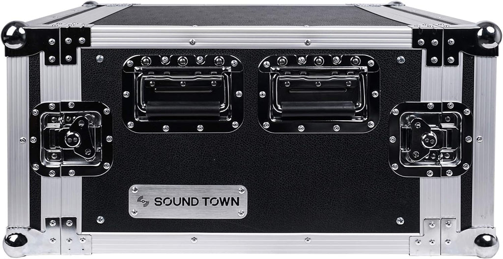 6U PA/DJ Rack Case with 17" Depth Plywood Metal Ball Corners U70376