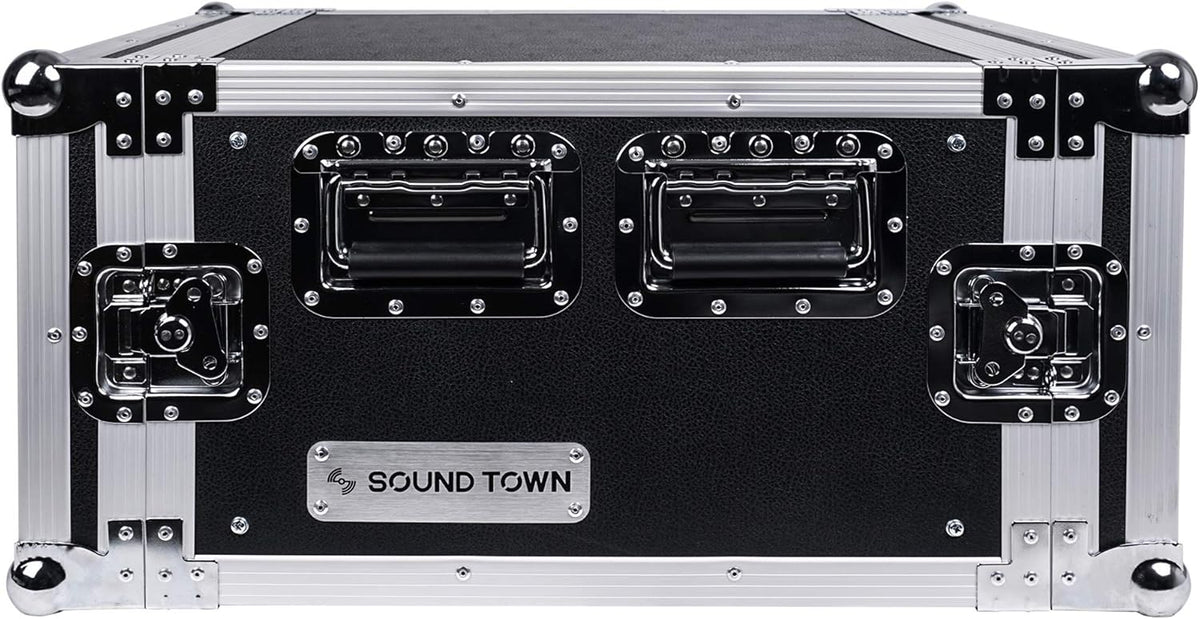 6U PA/DJ Rack Case with 17" Depth Plywood Metal Ball Corners U70376