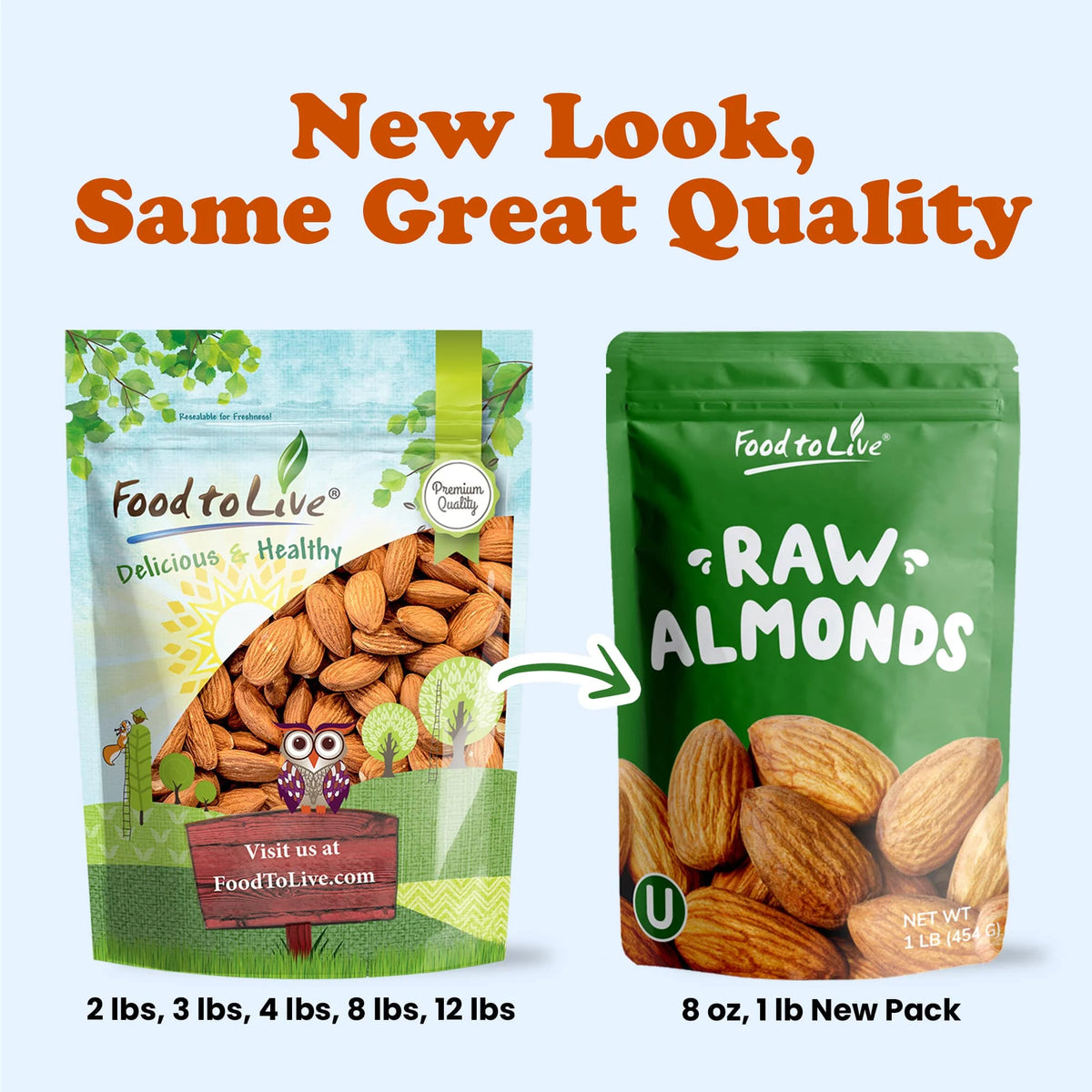 Raw Vegan Kosher Almonds, 15 Pounds C14307