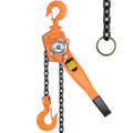 Lever Chain Hoist 1-1/2 Ton Capacity 10 Feet with 2 Hooks J471