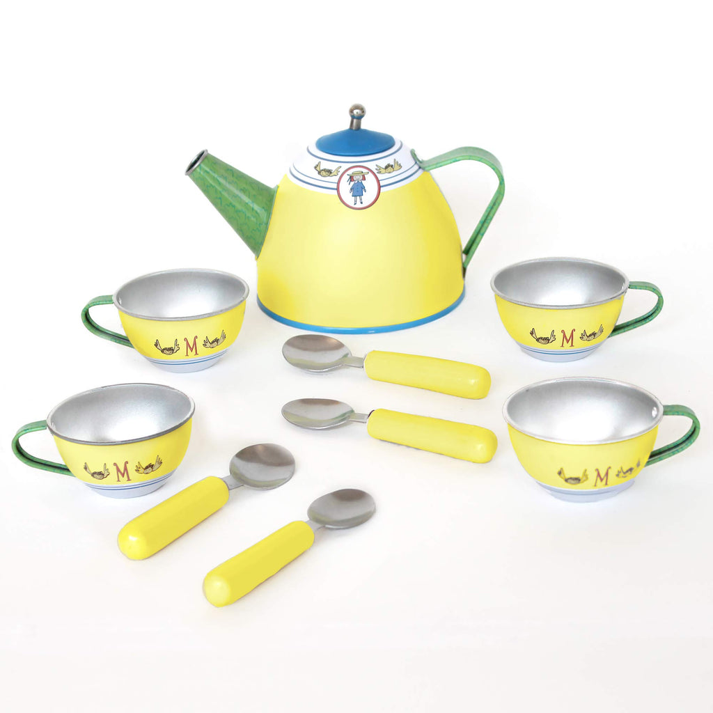 24 Piece Tin Tea Set V56677