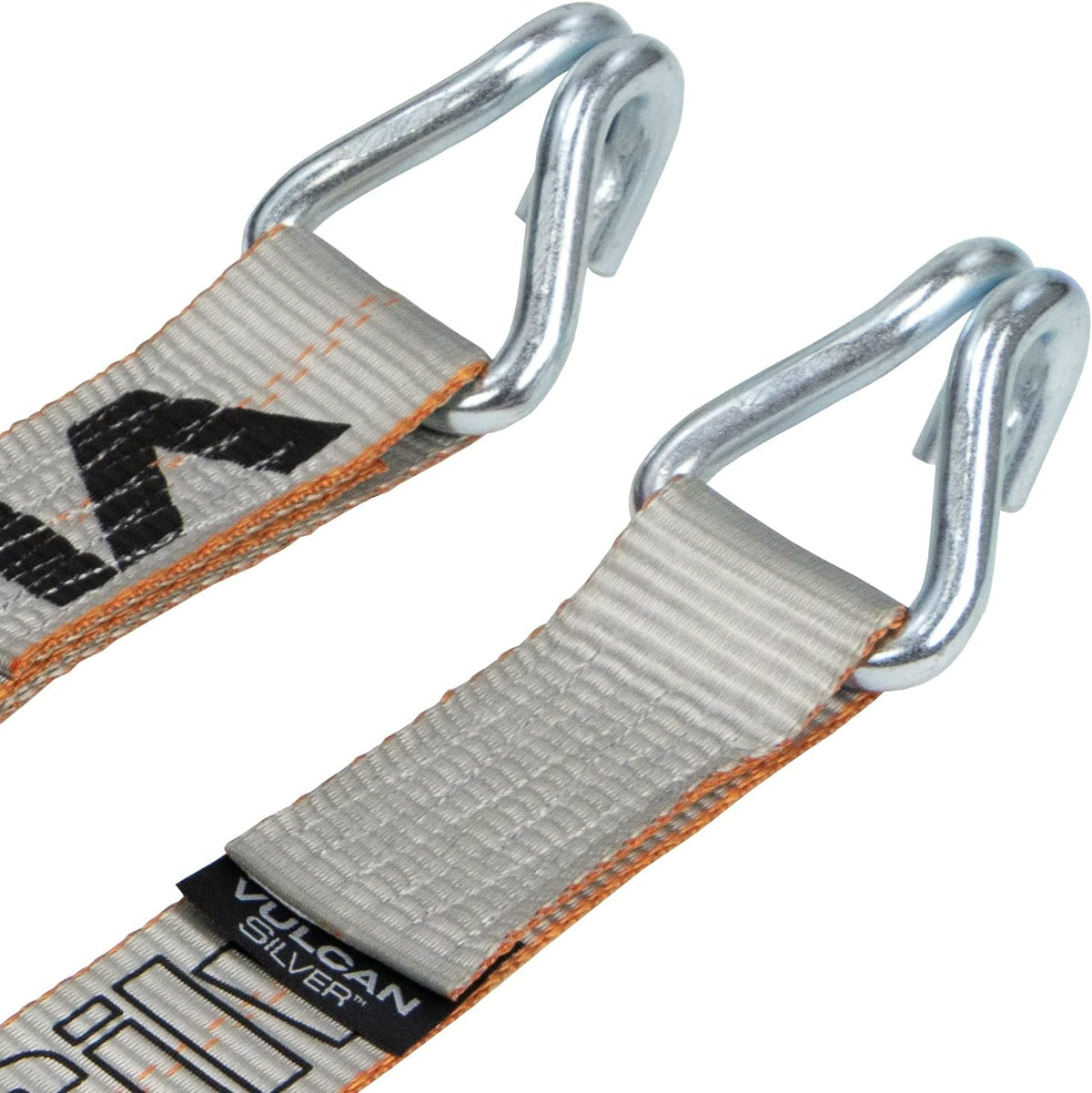 Ratchet Strap with Wire Hooks, 2 Inch x 15 Foot, 4 Pack, 3,300 Pound Safe Working Load L616544