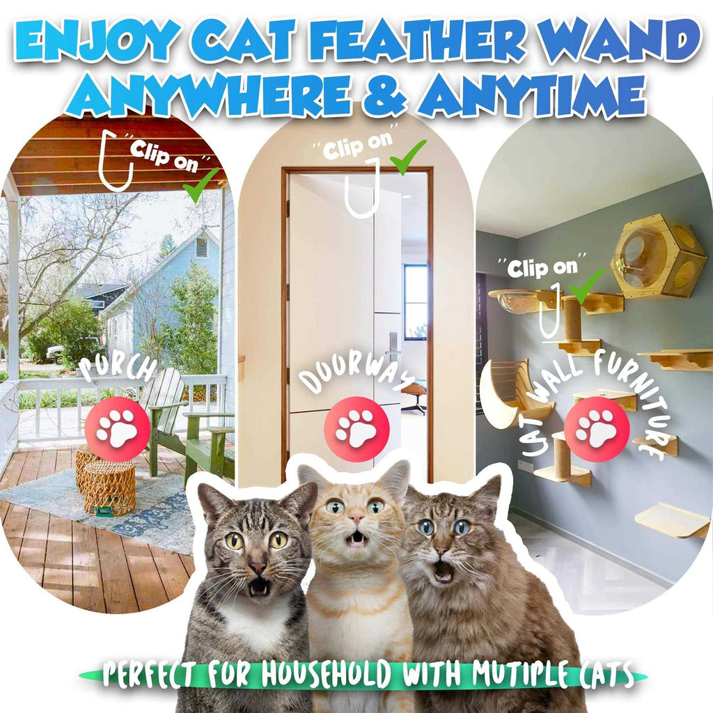Feather Cat Toys 7PCS Refills with Bell N381