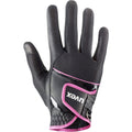 Ventilated Riding Glove Black/Pink 8 H81800