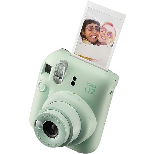 Pastel Blue Instant Film Camera with Instant Film Q1985