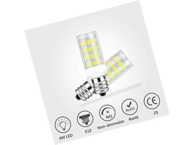 E12 Candelabra LED Bulb 4W Daylight White 6000K F98038