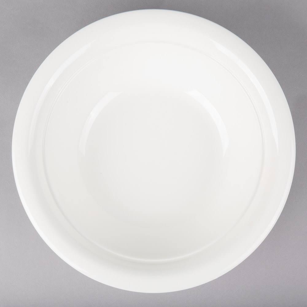 2.5 Qt White Porcelain Serving Bowl R682