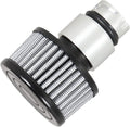 Billet Aluminum Valve Cover Cap with Chrome Breather Pack of 2 B621834