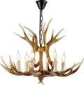 6 Lights Antler Chandelier T511