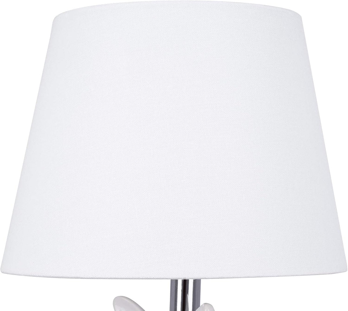 White Ceramic French Bulldog Table Lamp O9058