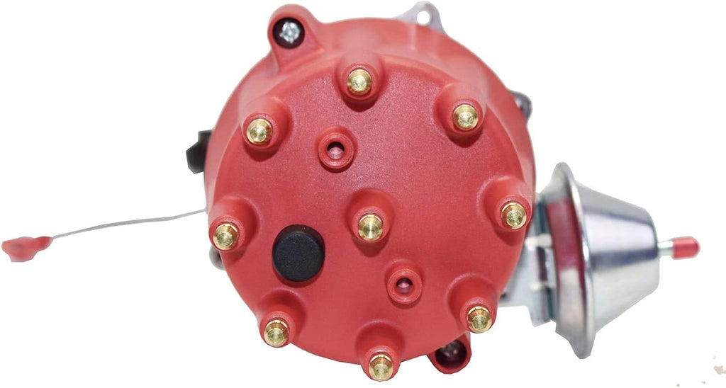 Red 8.0mm Spark Plug Wires & 45K Volt Coil Y9827