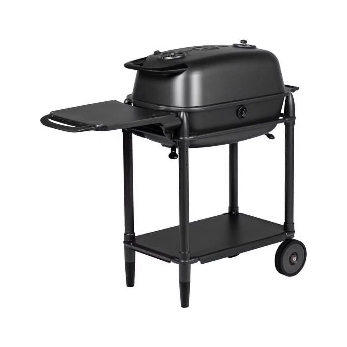 22 in. Black Charcoal Grill and Smoker E10904